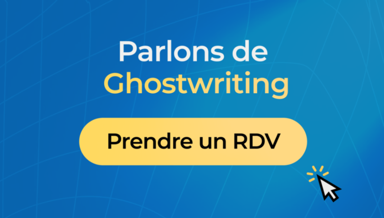 Besoin d'un ghostwriter