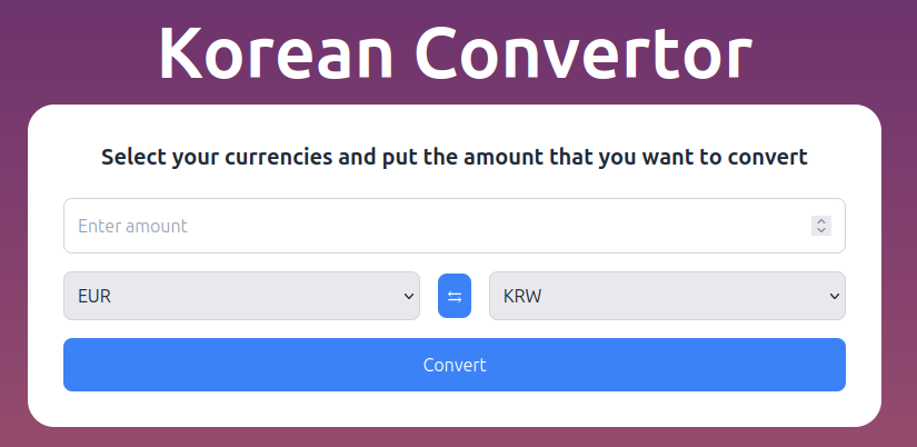 Korean Convertor